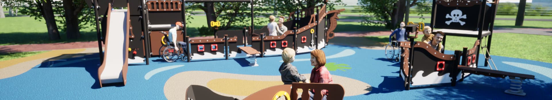 Banner per Attrezzature parco giochi