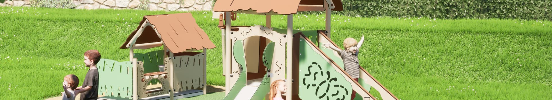 Banner per Casette per parco giochi