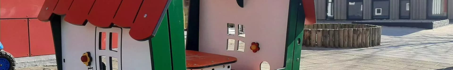 Banner per Casette e capanne in plastica riciclata