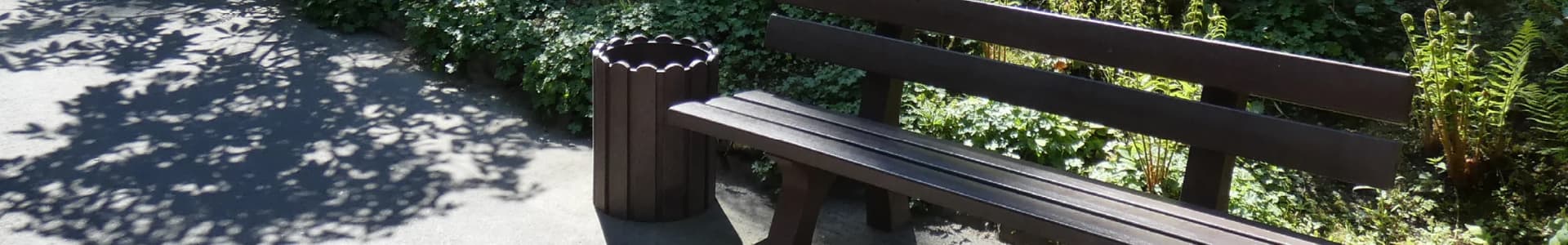 Banner per Contenitori rifiuti in plastica riciclata