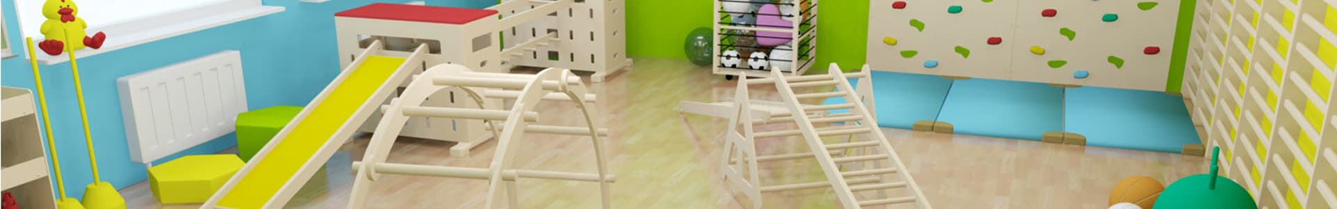 Banner per Attrezzi da ginnastica per bambini
