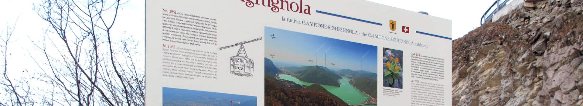 Banner per Segnaletica sentieri