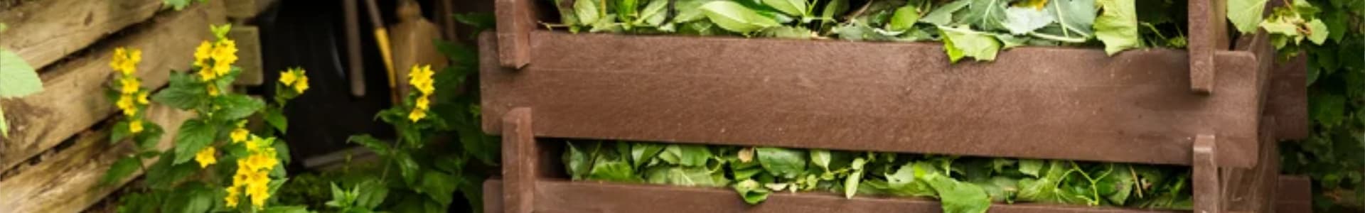 Banner per Compostiere in plastica riciclata