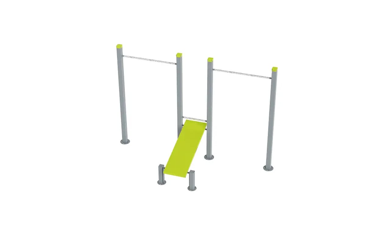 Prodotto DOUBLE PULL UP - BENCH IN THE MIDDLE
