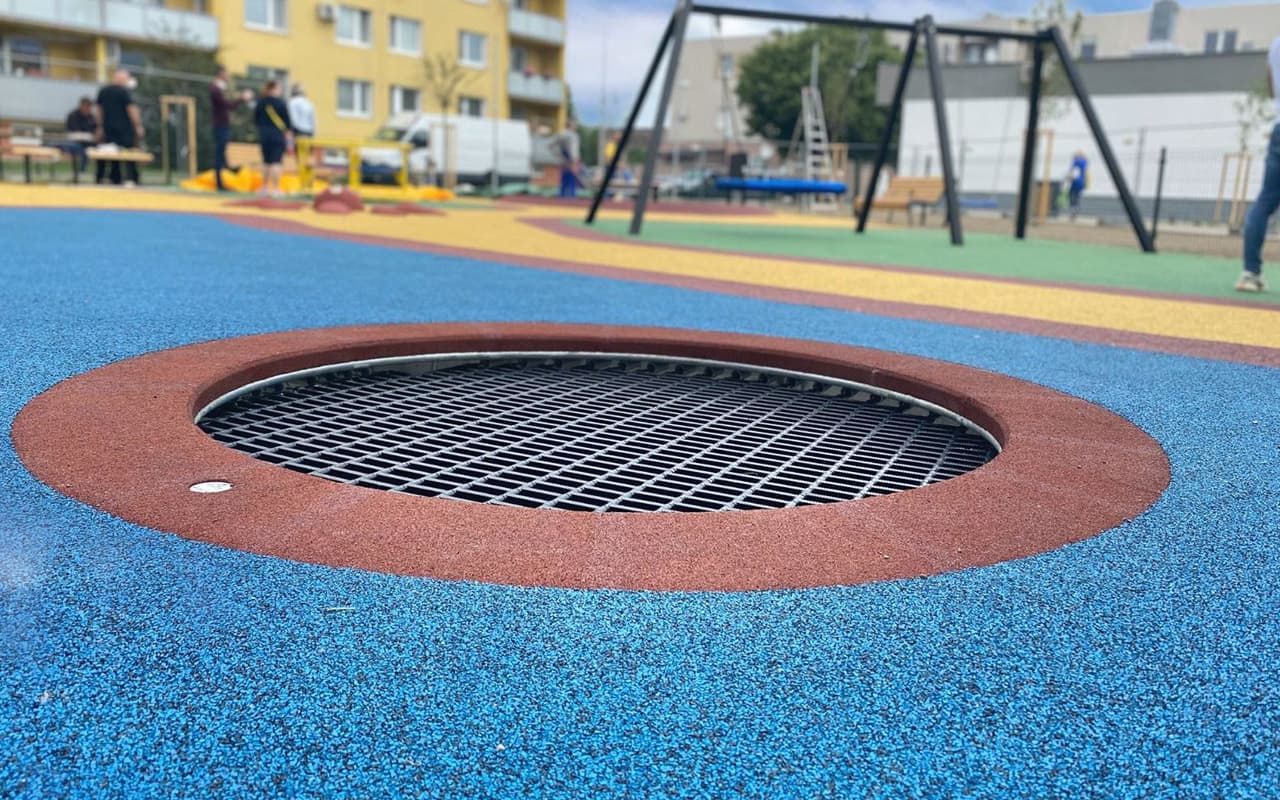 TRAMPOLINE CRATER ROUND - Immagine 5
