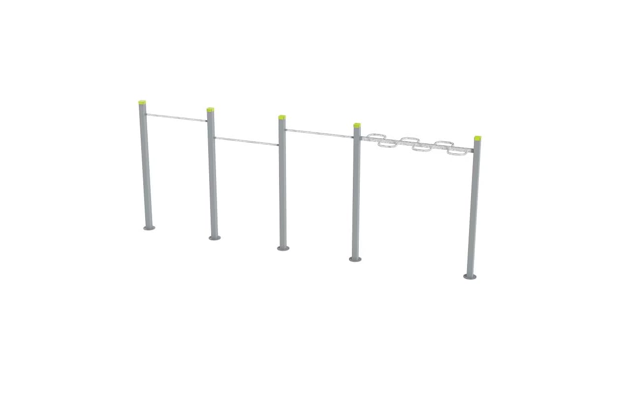 PULL UP BARS TRIPLE WALL/WAVEBAR - Immagine 2