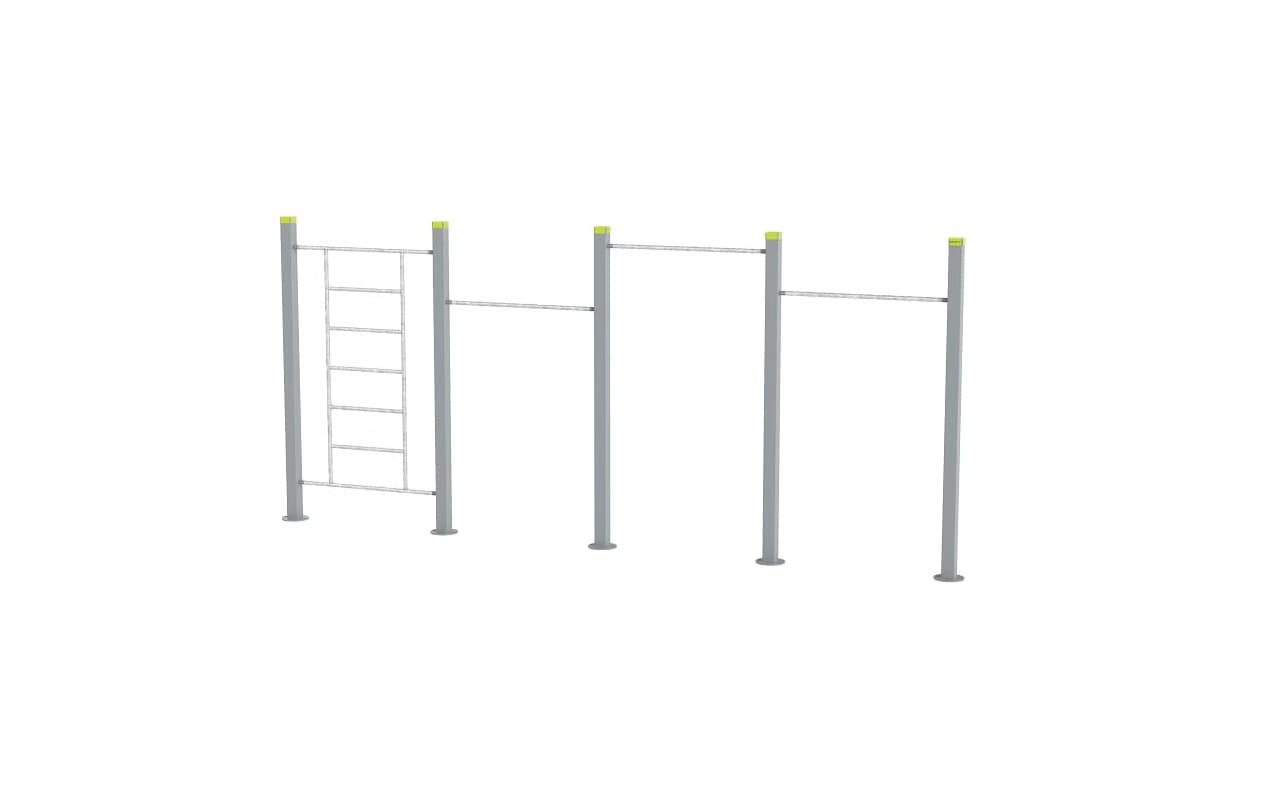Prodotto PULL UP BARS TRIPLE WALL/WAVEBAR