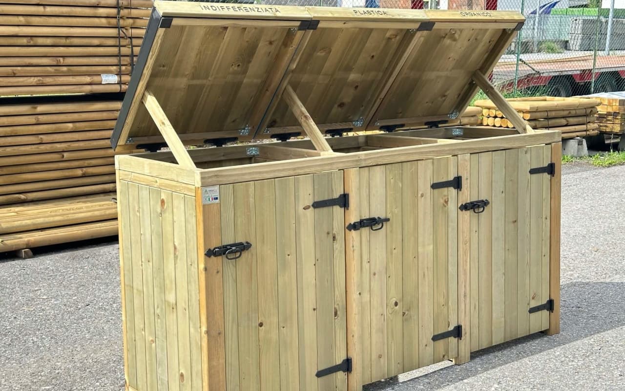 Isola ecologica legno - Immagine 4
