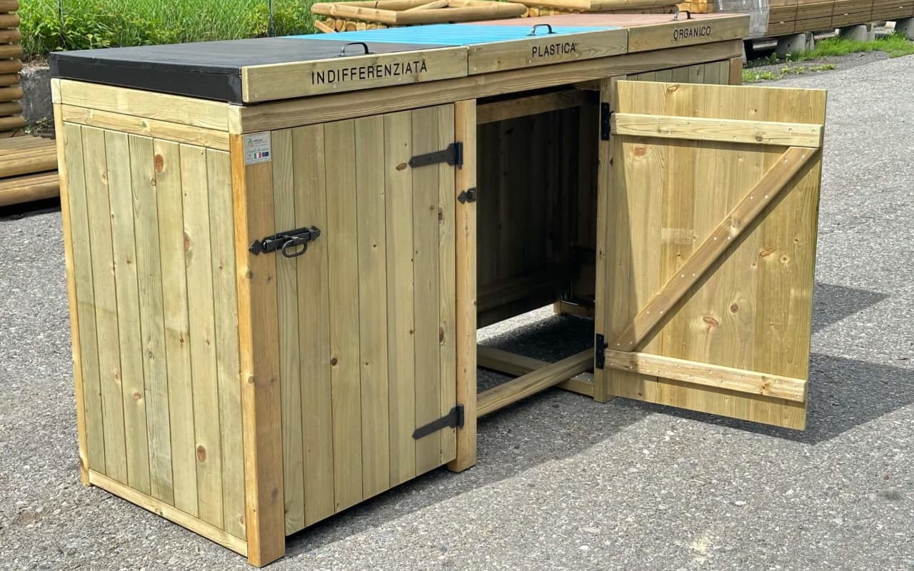 Isola ecologica legno - Immagine 2