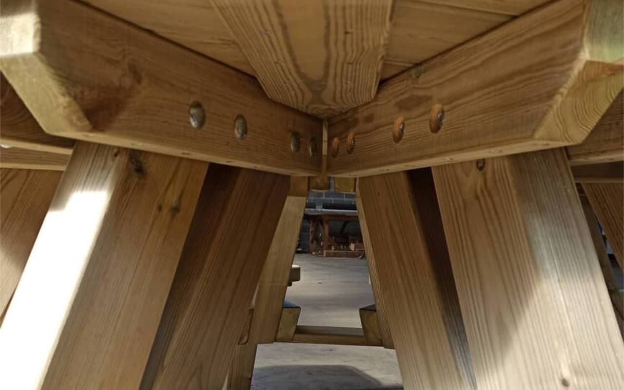 Tavolo Ottagonale - Immagine 6