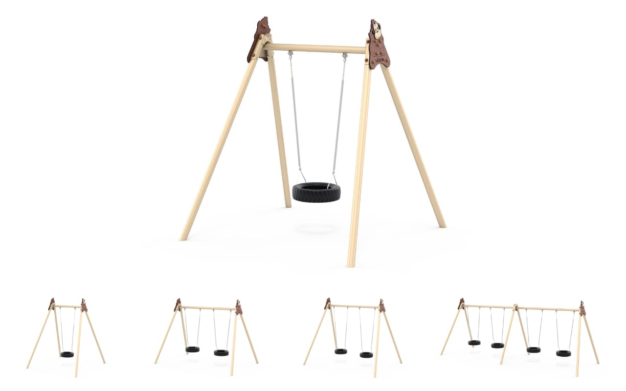 Prodotto metal swing gomma