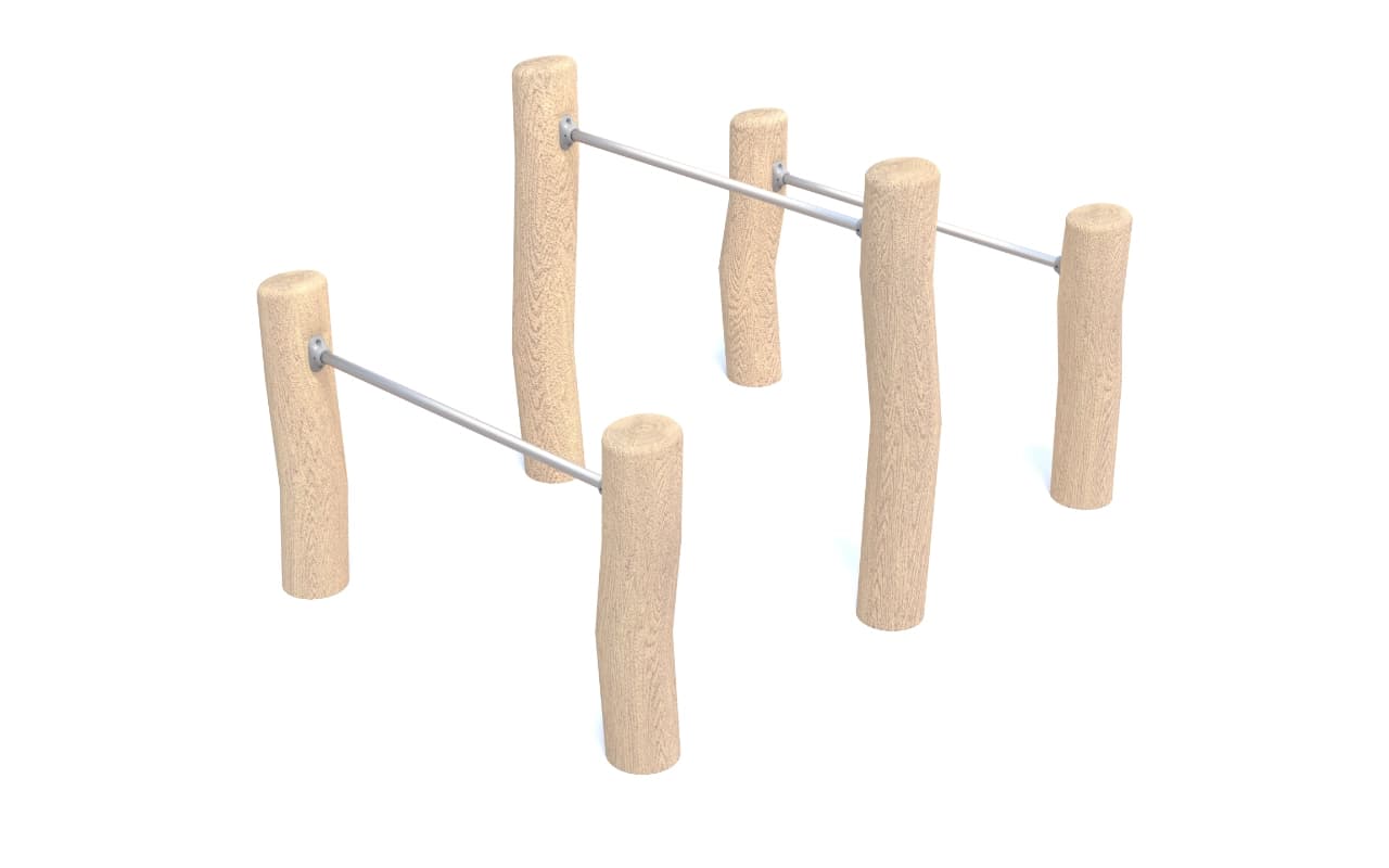 Prodotto Triple Parallel Bar Legno