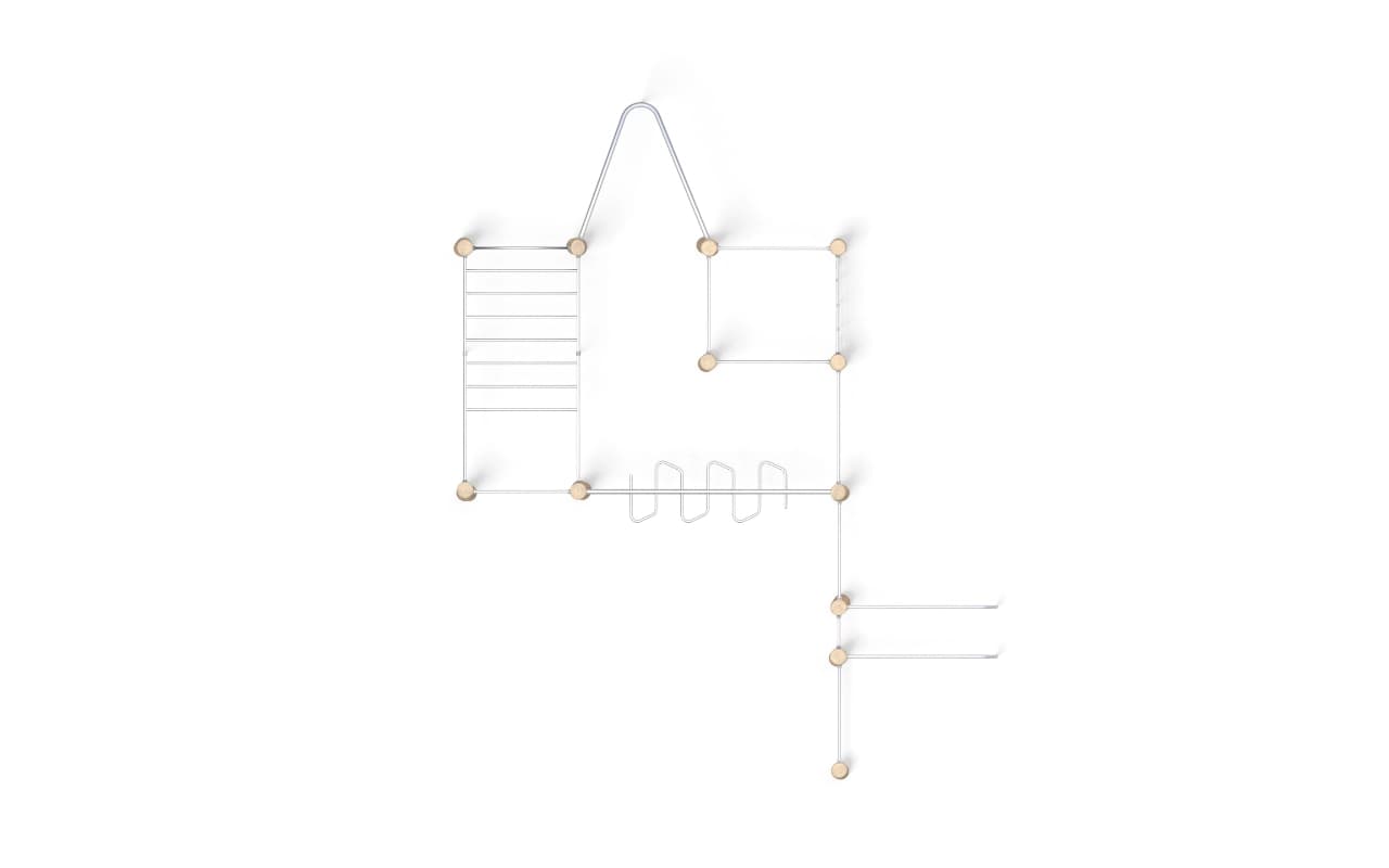 Multi Stazione Calisthenics Legno - Immagine 2